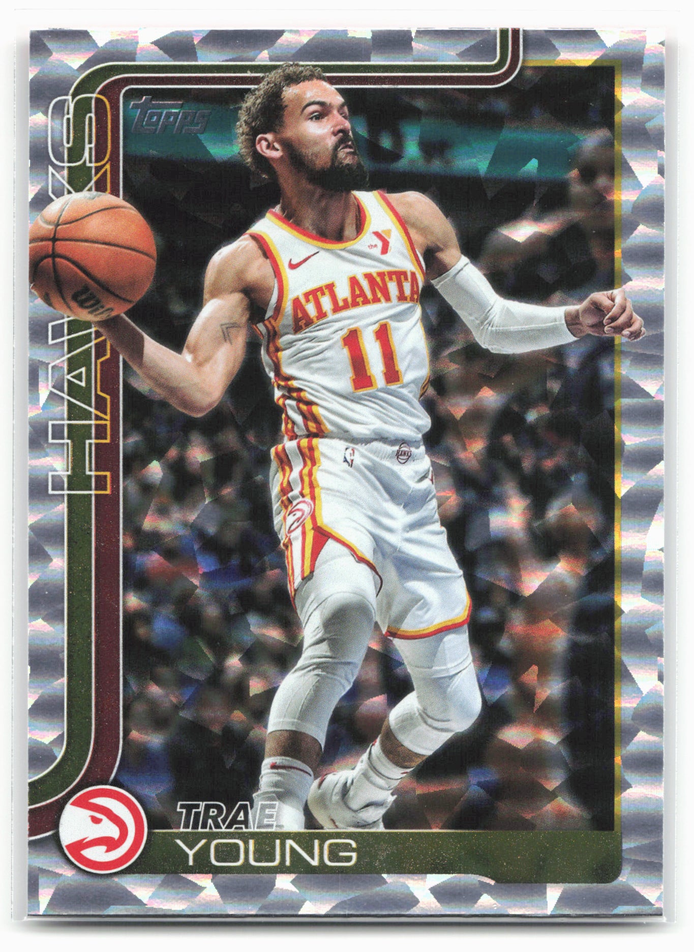 2025-26 Topps #61 Trae Young Crackleboard