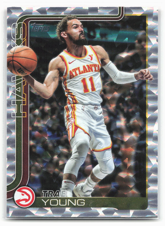 2025-26 Topps #61 Trae Young Crackleboard