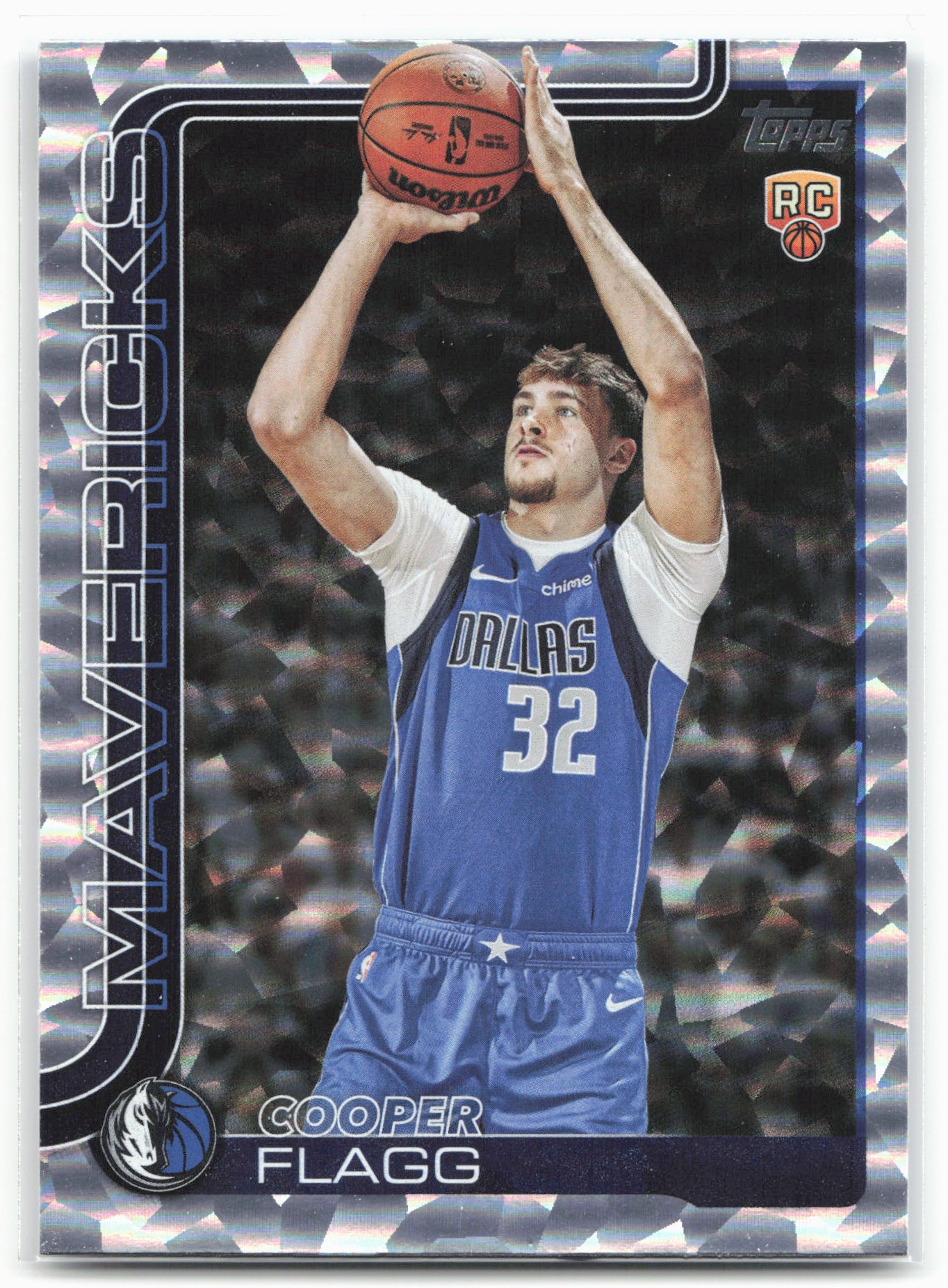2025-26 Topps #201 Cooper Flagg Crackleboard
