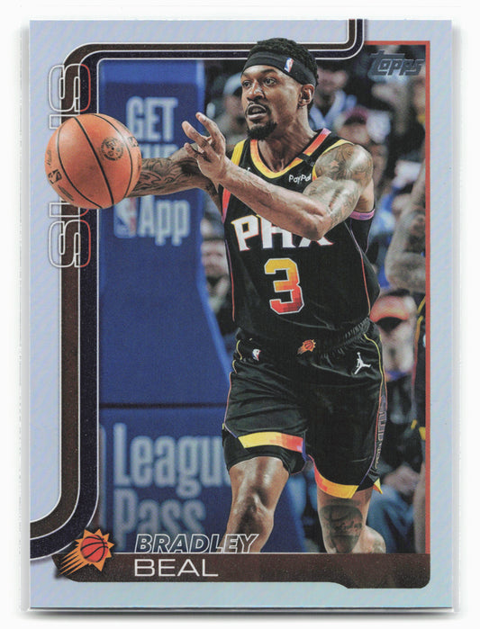 2025-26 Topps #158 Bradley Beal Rainbow Foilboard