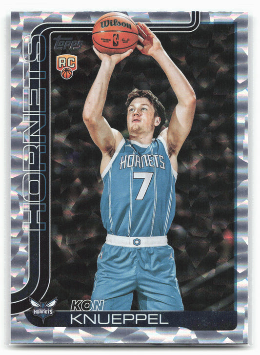 2025-26 Topps #204 Kon Knueppel Crackleboard