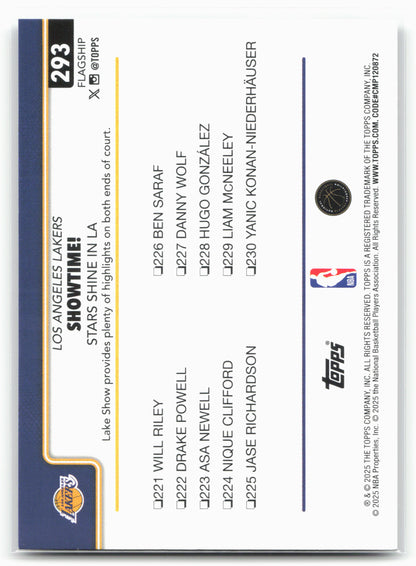 2025-26 Topps #293 Austin Reaves Rainbow Foilboard