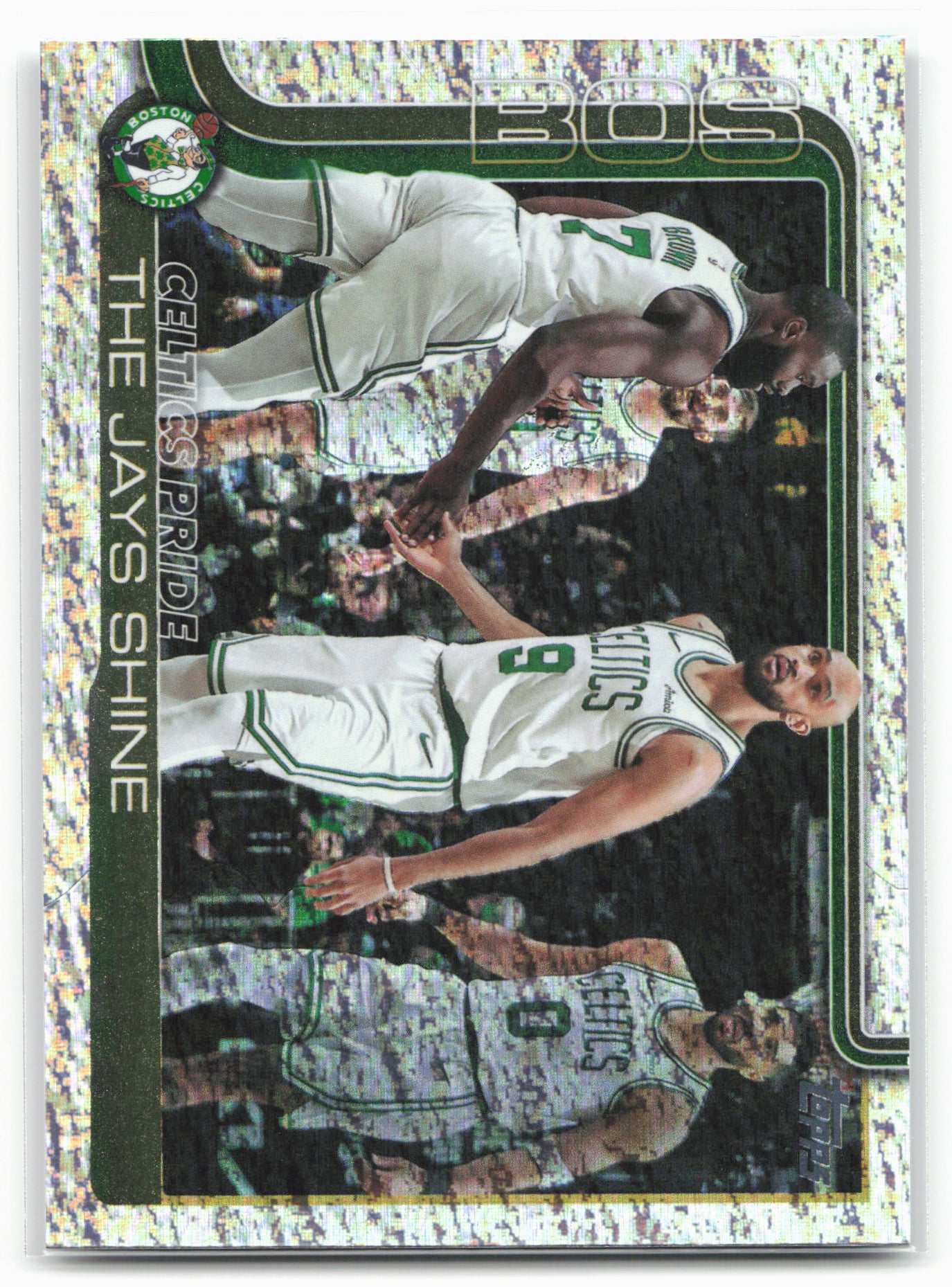 2025-26 Topps #272 Celtics Pride: The Jays Shine Rainbow