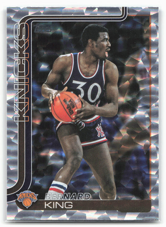 2025-26 Topps #268 Bernard King Crackleboard
