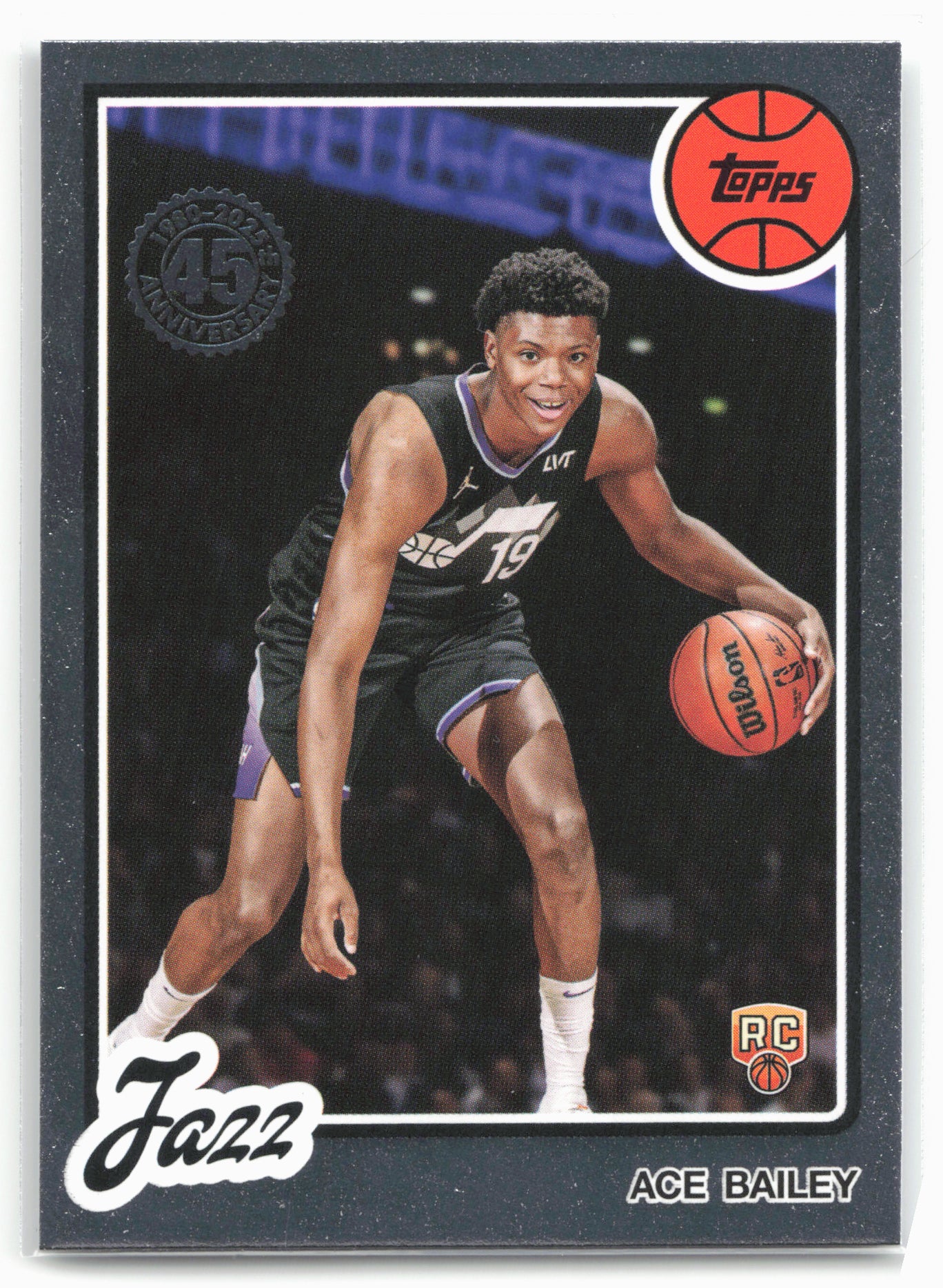 2025-26 Topps #80BK-54 Ace Bailey 1980-81 Topps Basketball