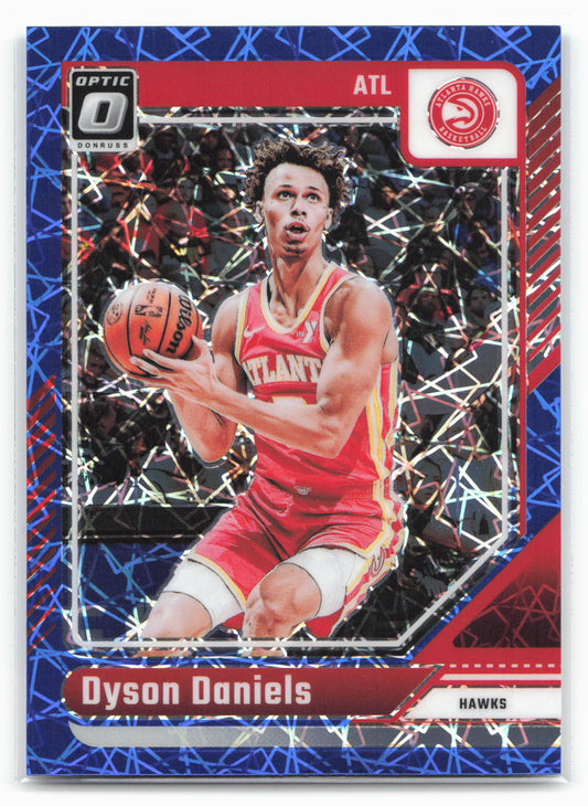 2024-25 Donruss Optic #56 Dyson Daniels Blue Velocity