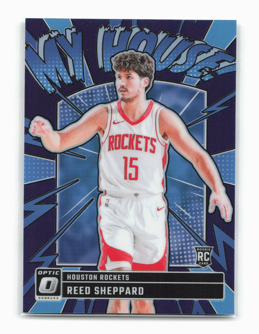 2024-25 Donruss Optic #18 Reed Sheppard My House Purple