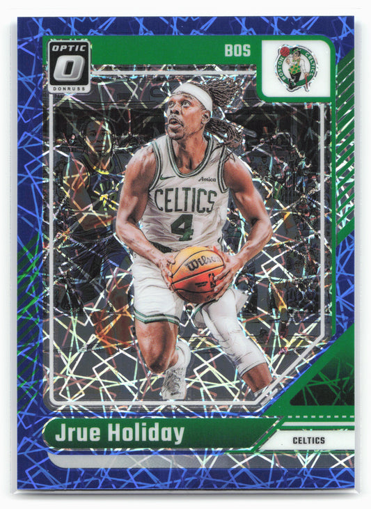 2024-25 Donruss Optic #41 Jrue Holiday Blue Velocity