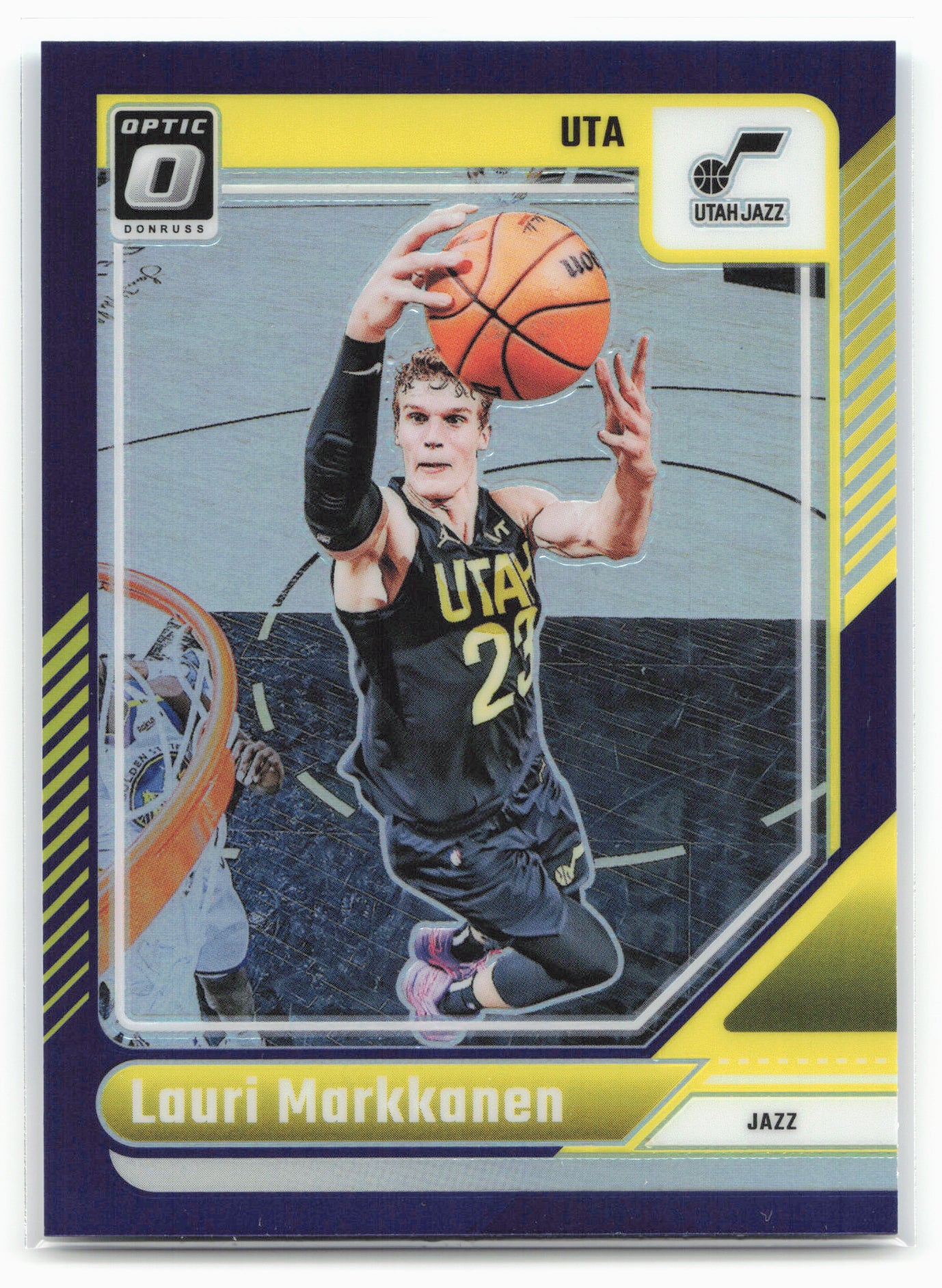 2024-25 Donruss Optic #73 Lauri Markkanen Purple