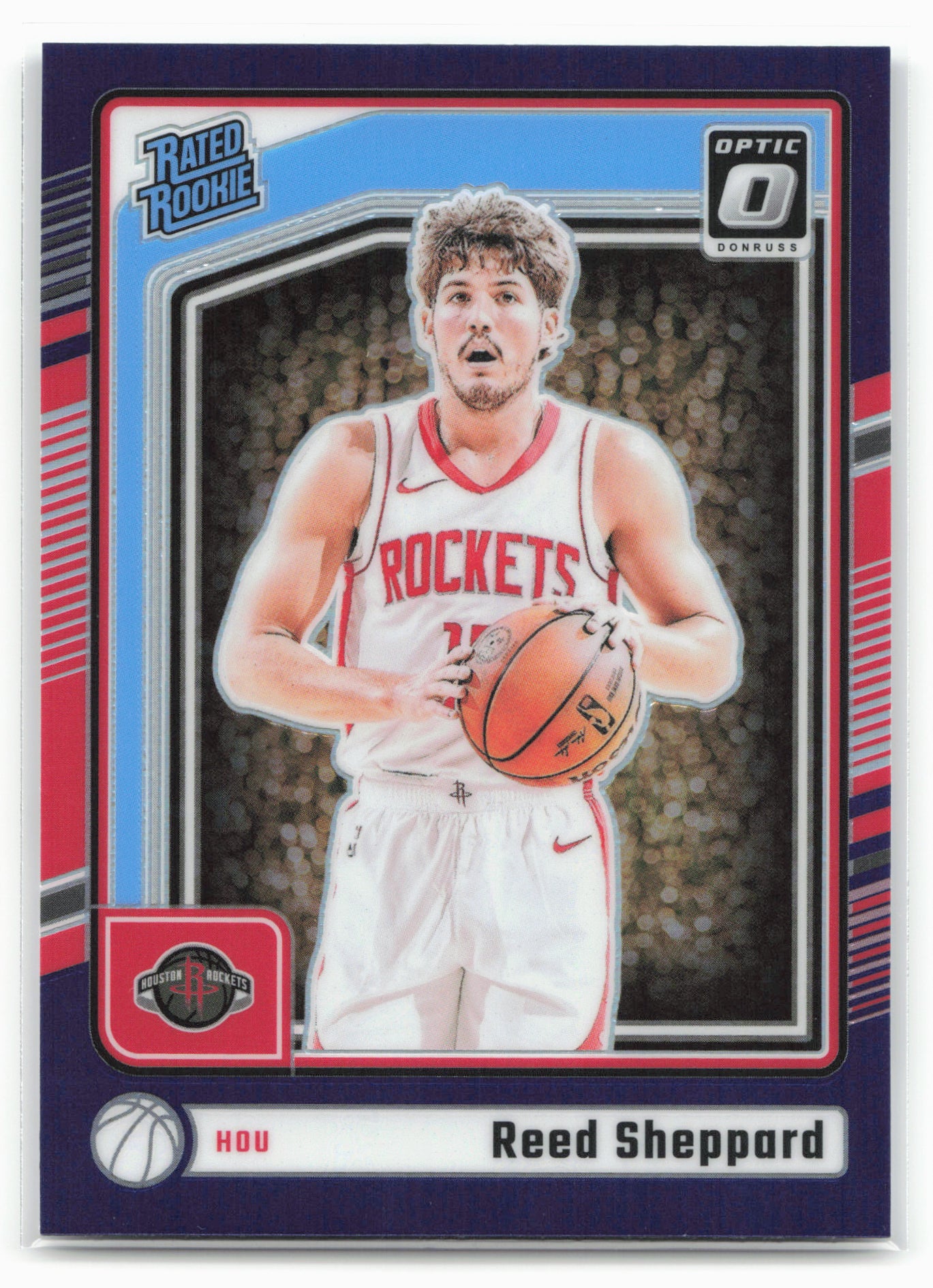 2024-25 Donruss Optic #255 Reed Sheppard Purple