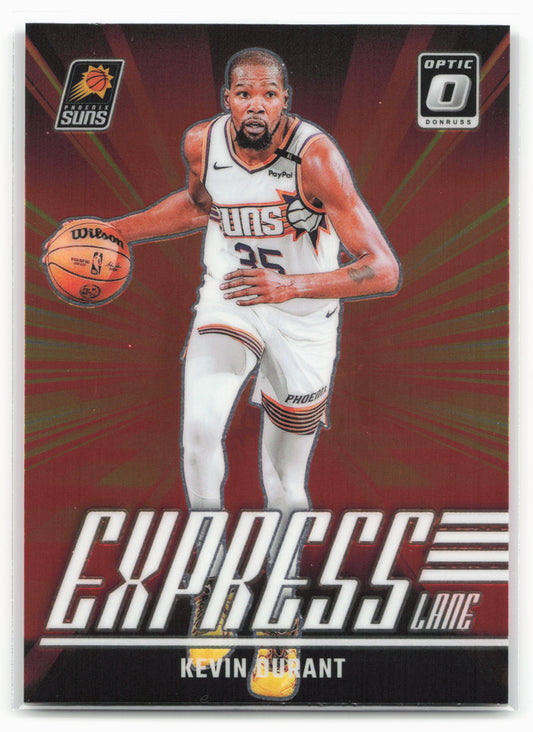 2024-25 Donruss Optic #18 Kevin Durant Express Lane