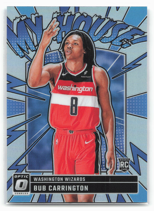 2024-25 Donruss Optic #8 Bub Carrington My House Holo