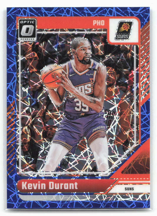 2024-25 Donruss Optic #88 Kevin Durant Blue Velocity