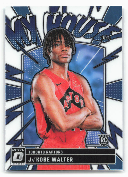 2024-25 Donruss Optic #10 Ja'Kobe Walter My House