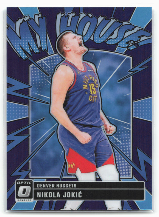2024-25 Donruss Optic #20 Nikola Jokic My House Purple