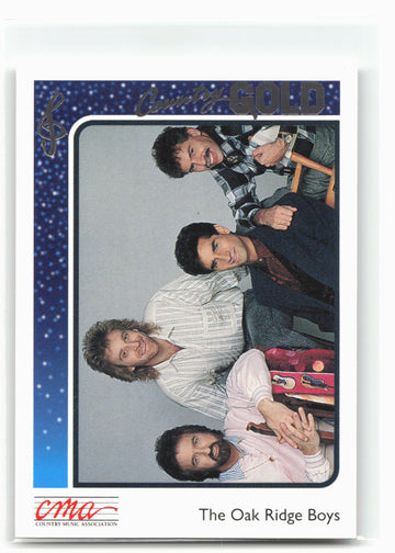 
1992 Sterling Country Gold #55 The Oak Ridge Boys Gold Foil