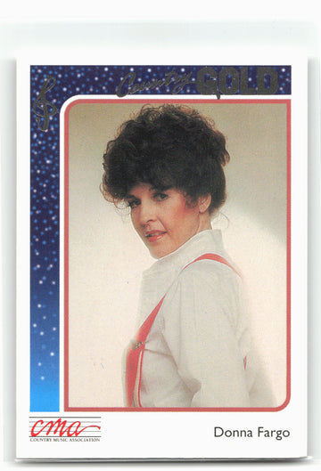 
1992 Sterling Country Gold #59 Donna Fargo Gold Foil