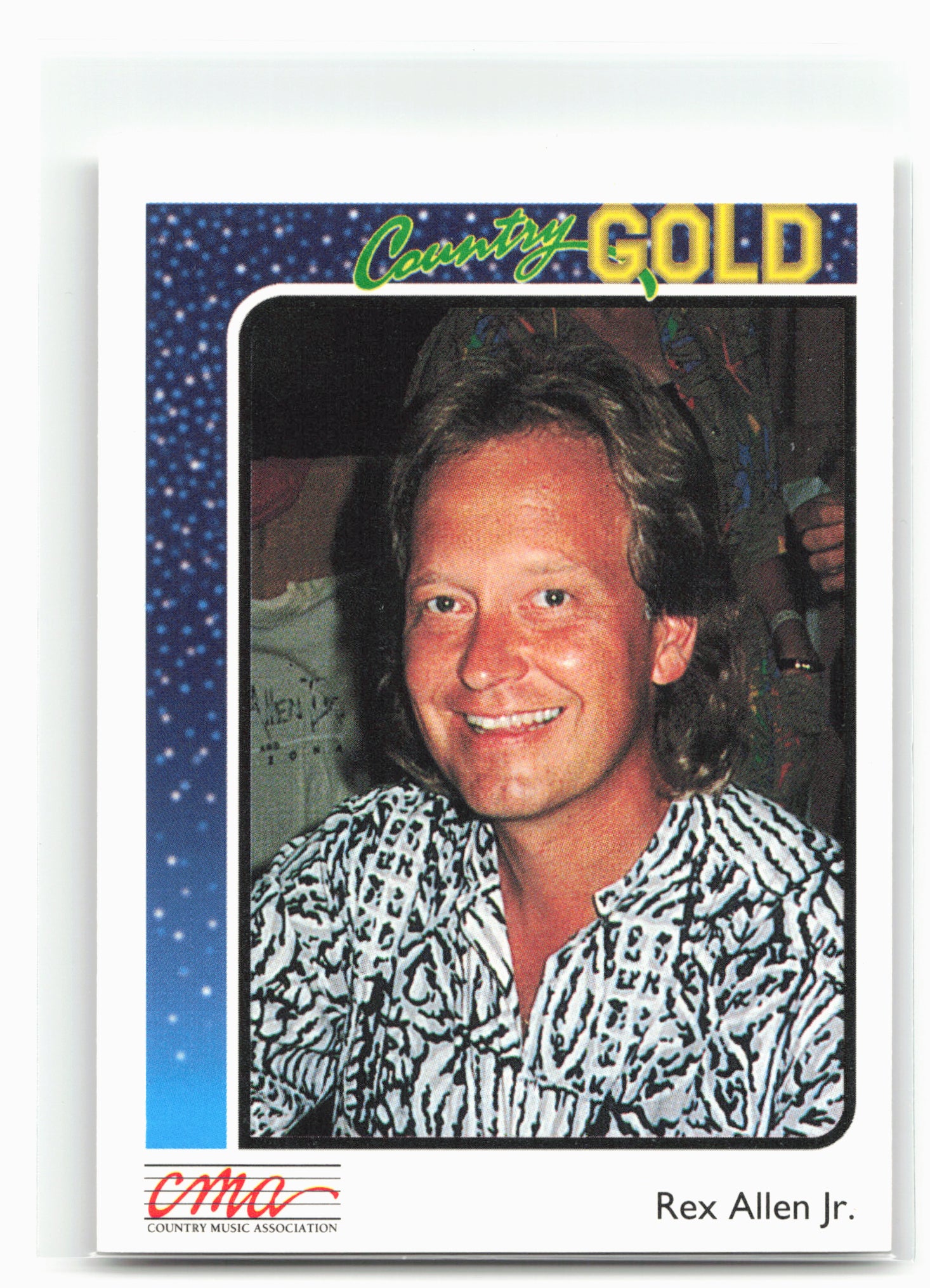 1992 Sterling Country Gold #44 Rex Allen Jr.