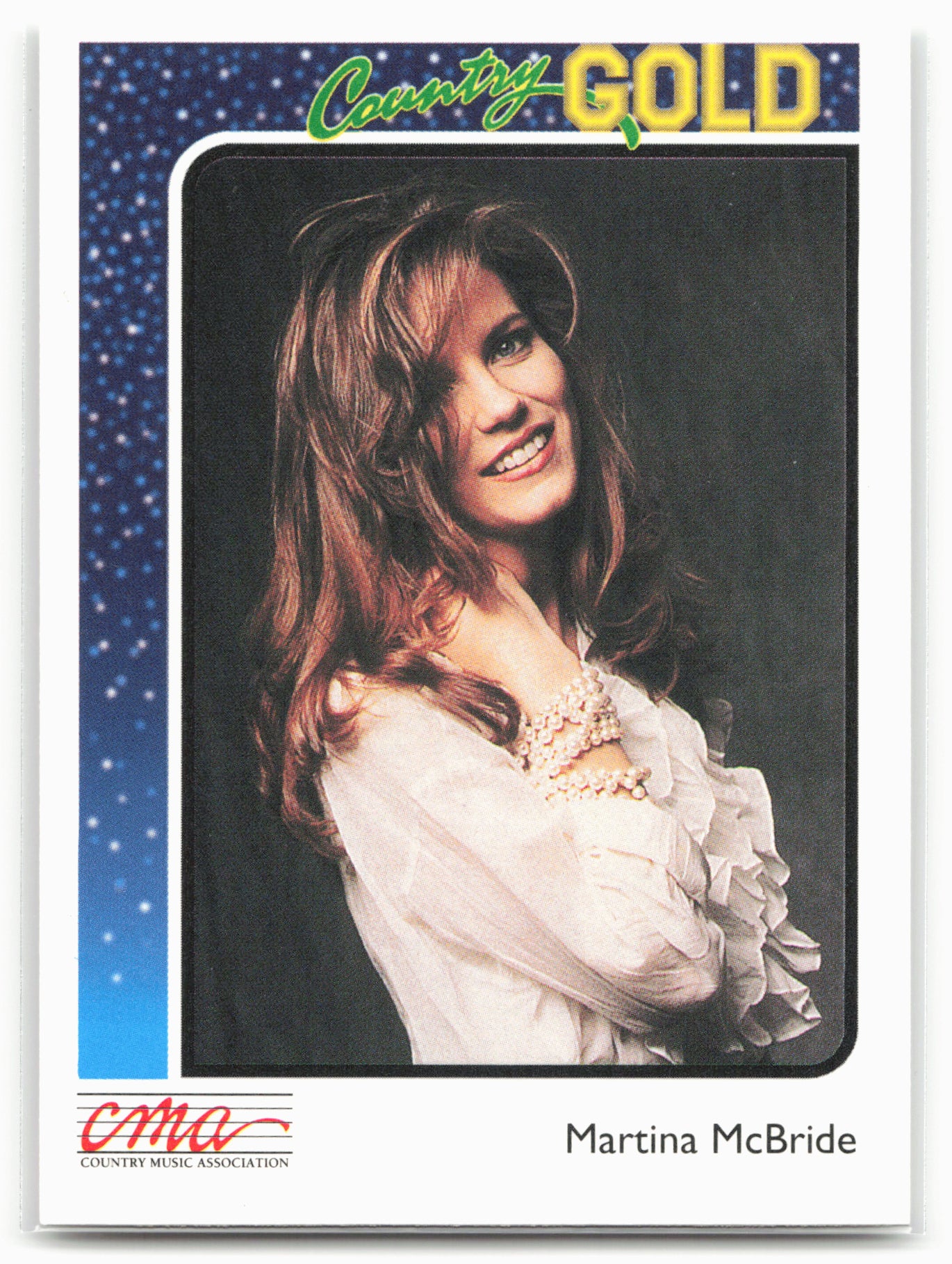 1992 Sterling Country Gold #37 Martina McBride