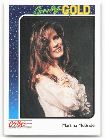 
1992 Sterling Country Gold #37 Martina McBride