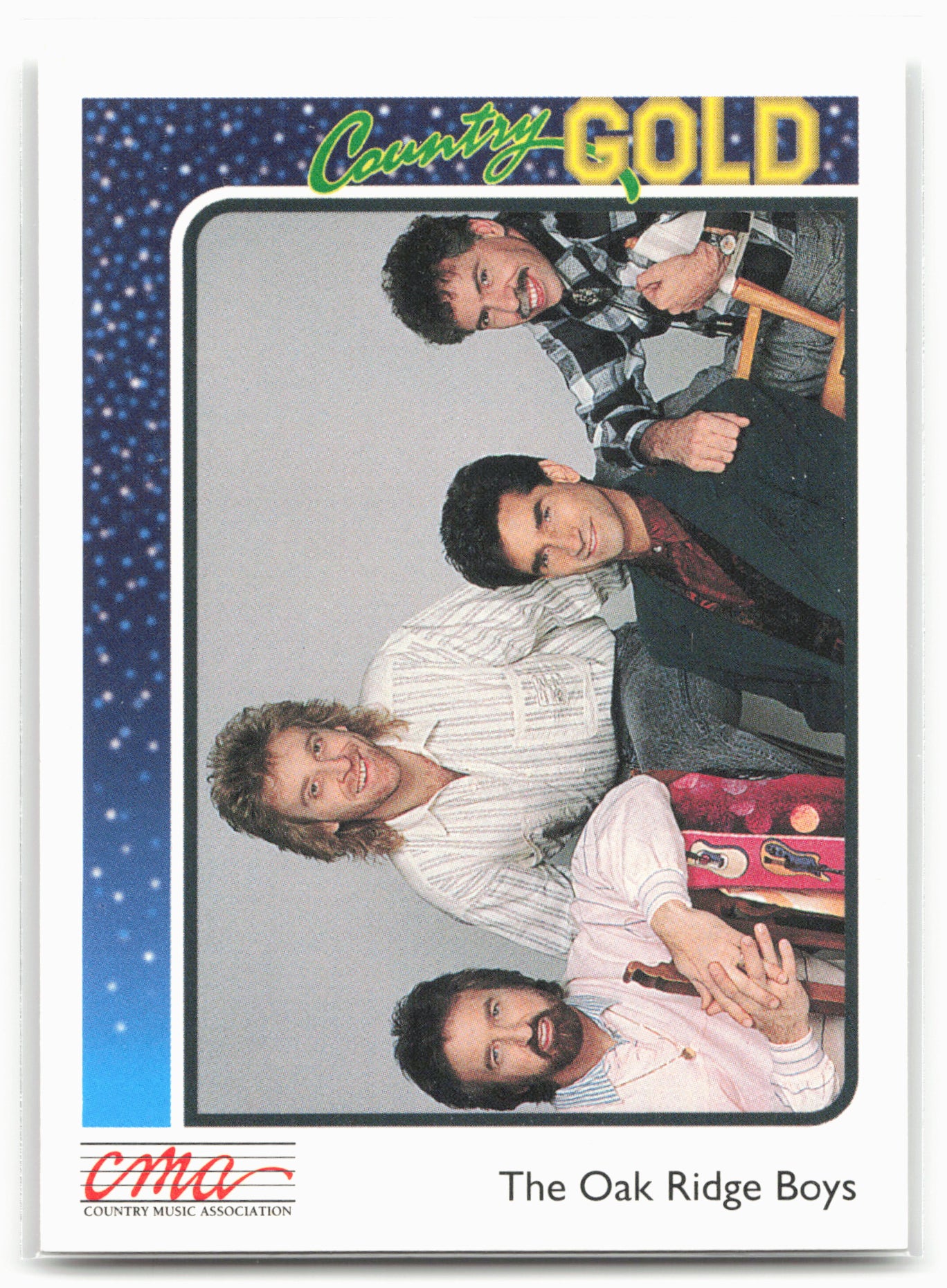 1992 Sterling Country Gold #55 Oak Ridge Boys