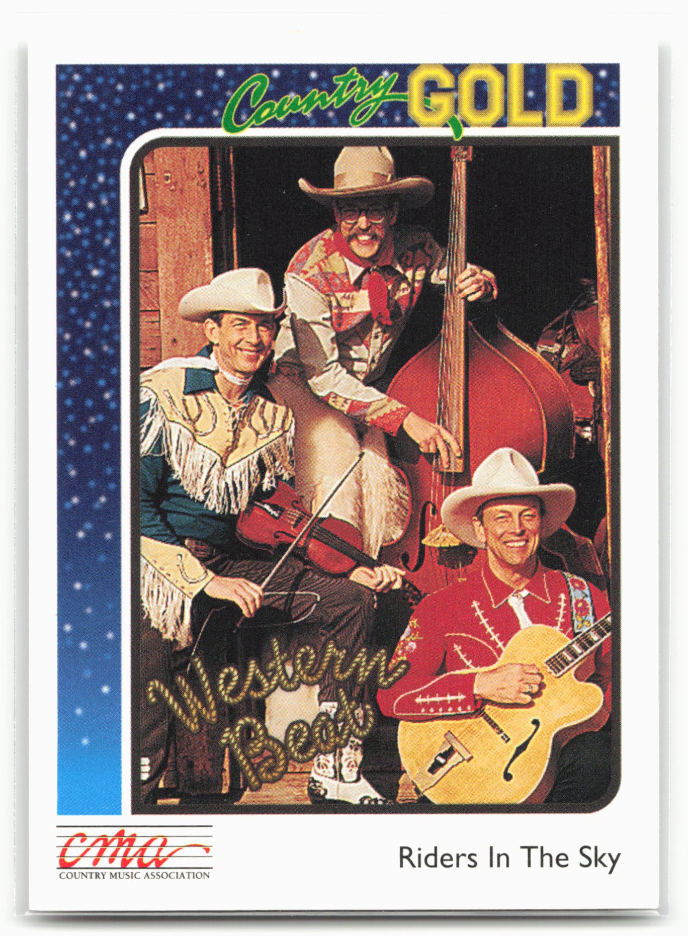 1992 Sterling Country Gold #93 Riders In The Sky