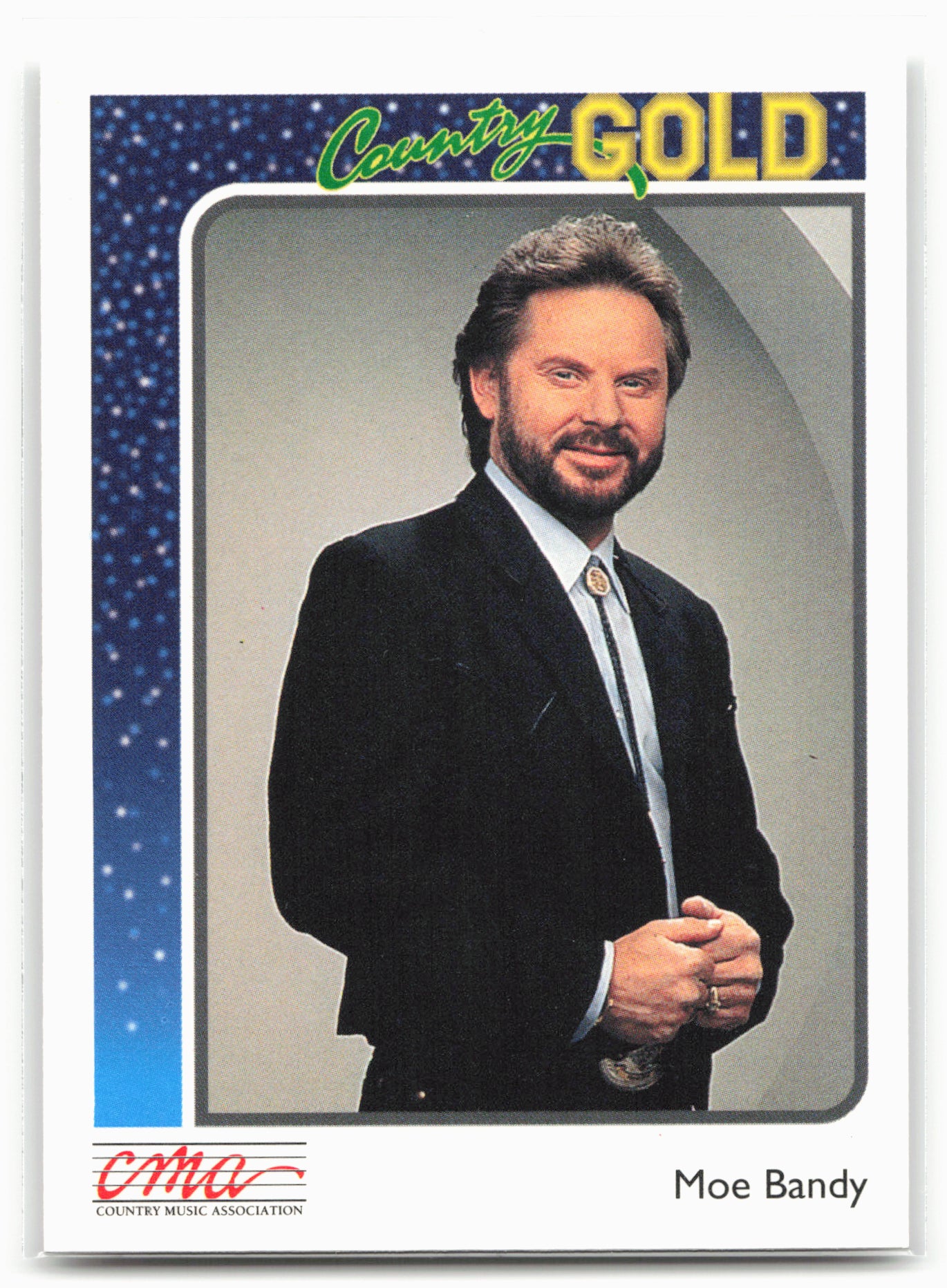 1992 Sterling Country Gold #56 Moe Bandy