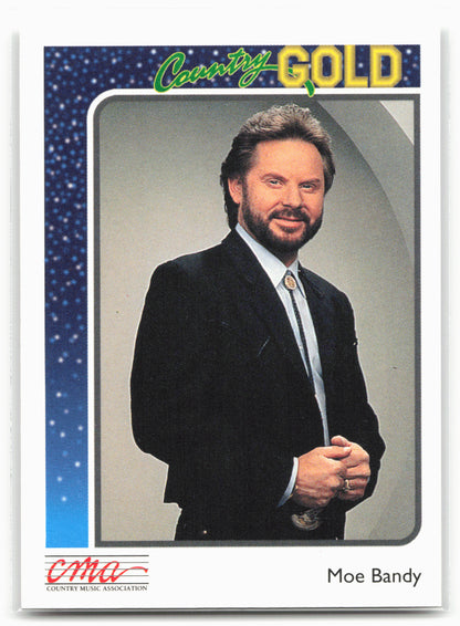1992 Sterling Country Gold #56 Moe Bandy