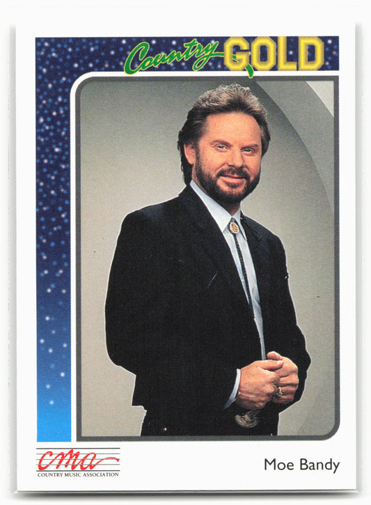 1992 Sterling Country Gold #56 Moe Bandy