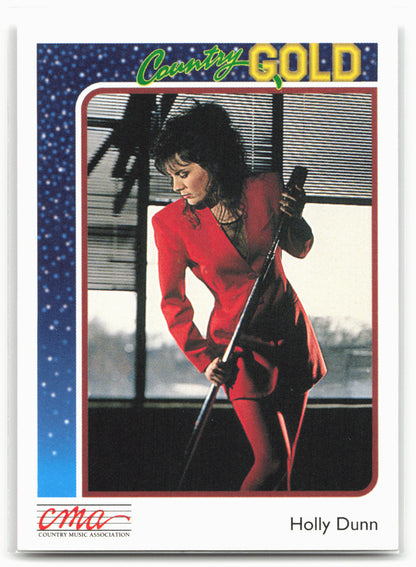 1992 Sterling Country Gold #35 Holly Dunn