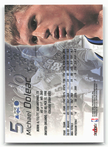 1999-00 Flair Showcase #5 Michael Doleac