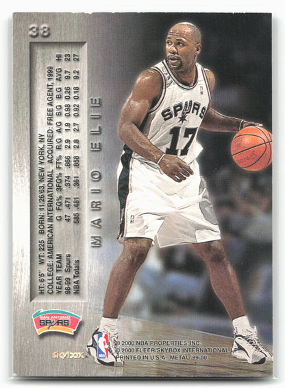 1999-00 Metal #38 Mario Elie
