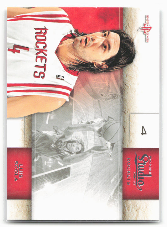 2009-10 Panini Studio #14 Luis Scola