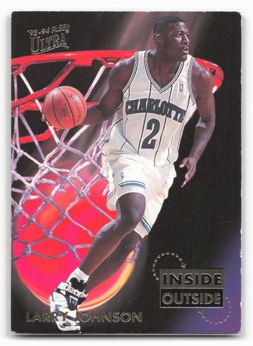 1993-94 Ultra #3 Larry Johnson Inside Outside