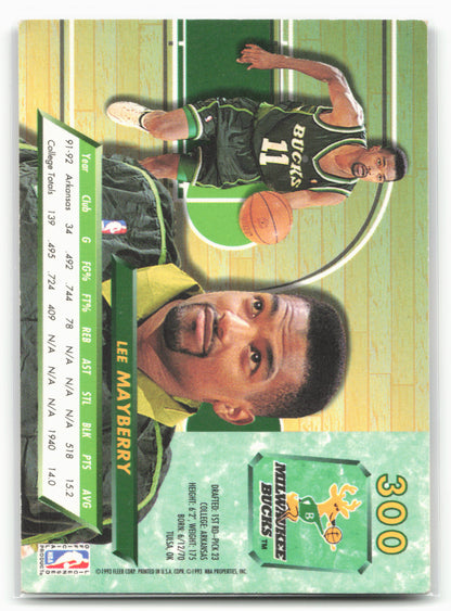 1992-93 Ultra #300 Lee Mayberry