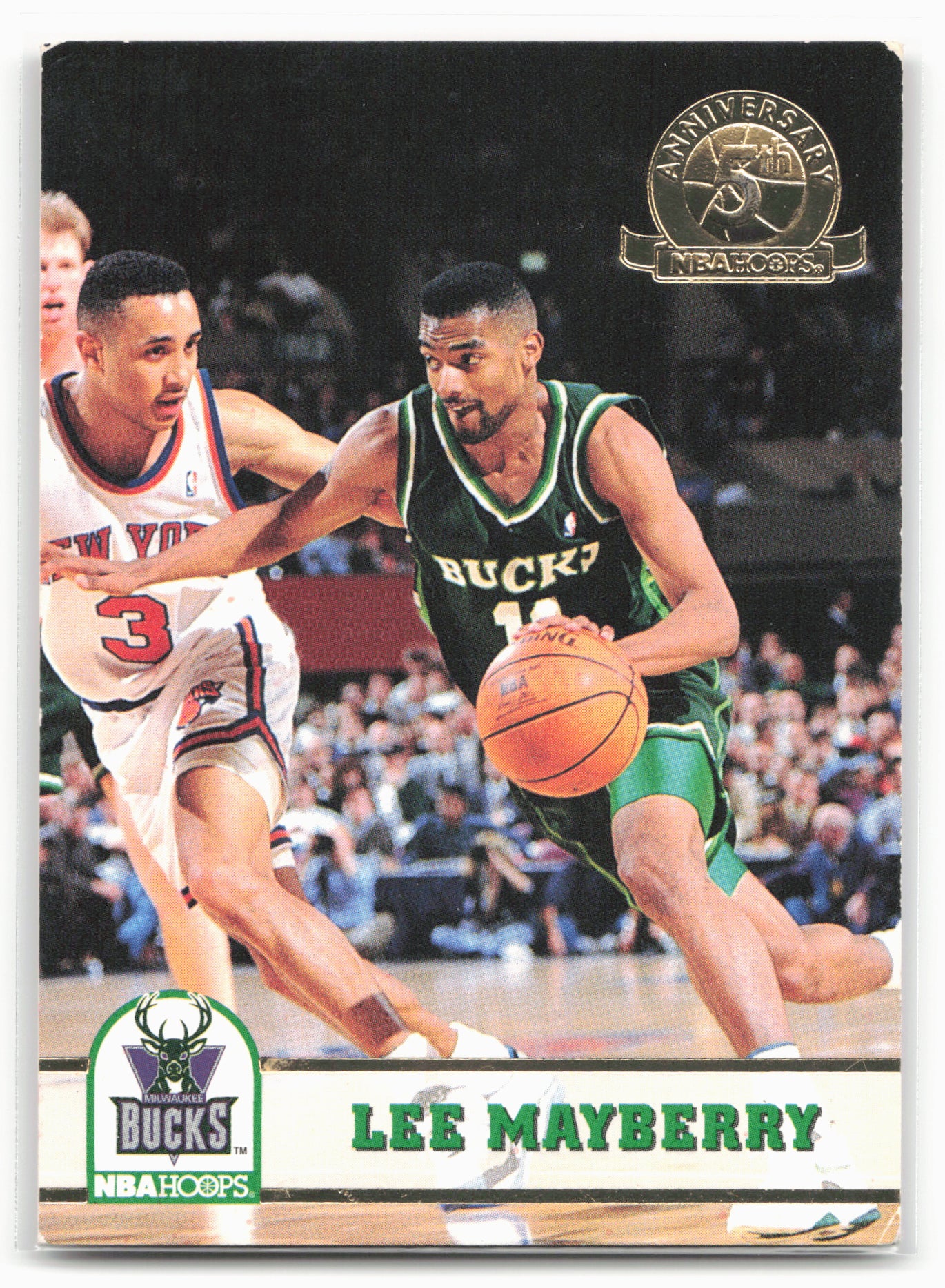 1993-94 Hoops #125 Lee Mayberry Fifth Anniversary Gold