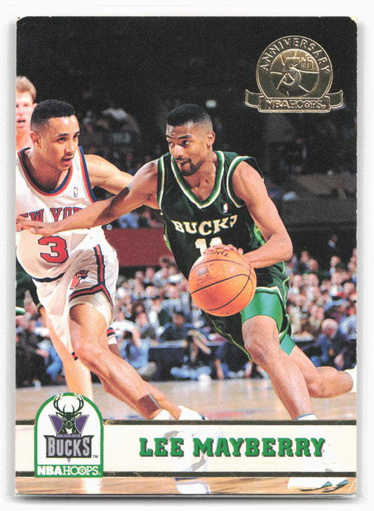 1993-94 Hoops #125 Lee Mayberry Fifth Anniversary Gold