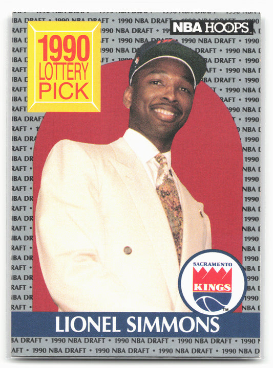1990-91 Hoops #396 Lionel Simmons