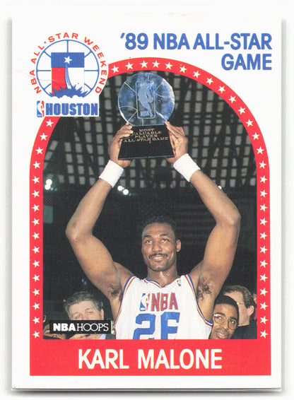1989-90 Hoops #116 Karl Malone
