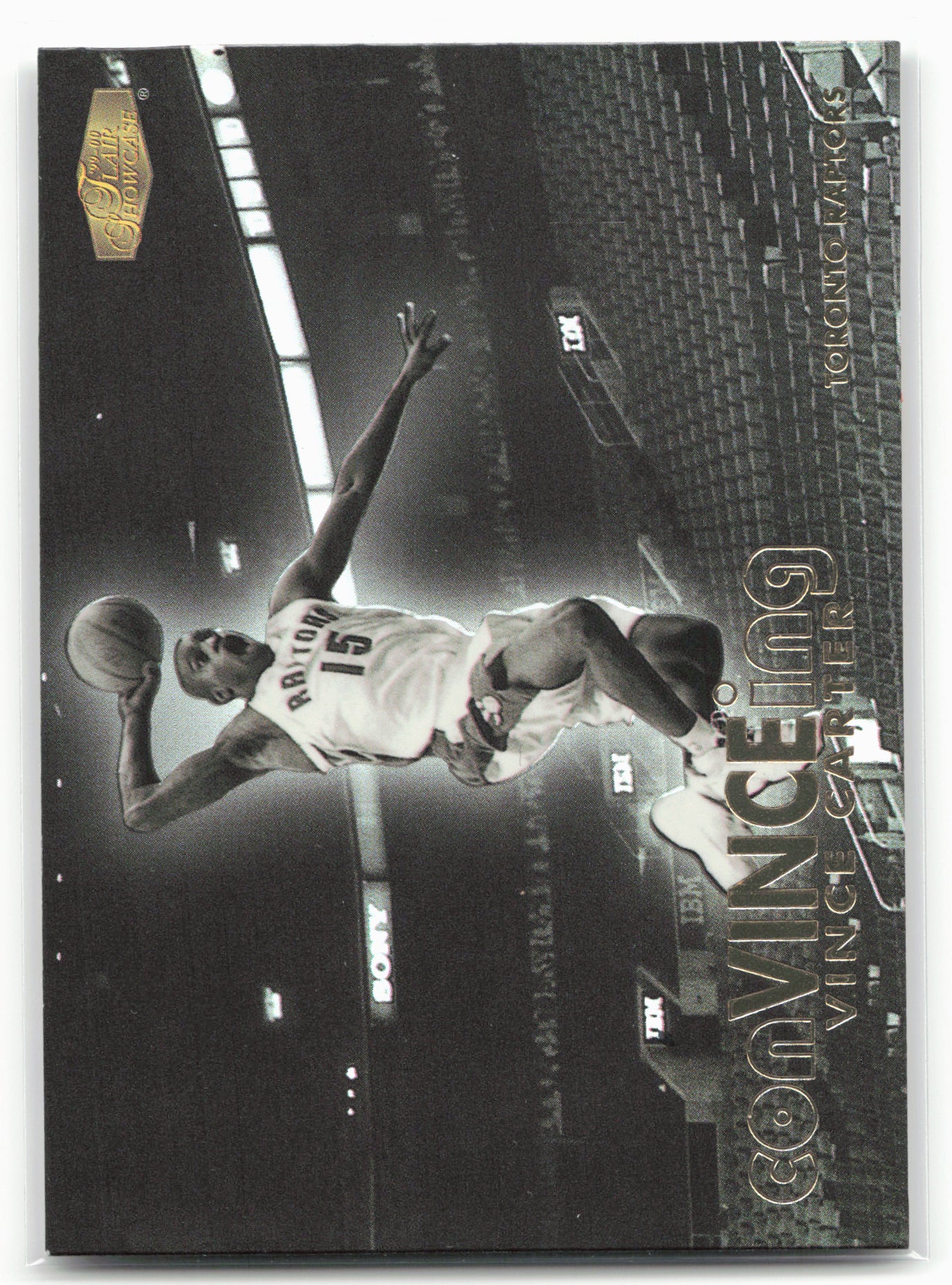1999-00 Flair Showcase #2 C Vince Carter ConVINCEing
