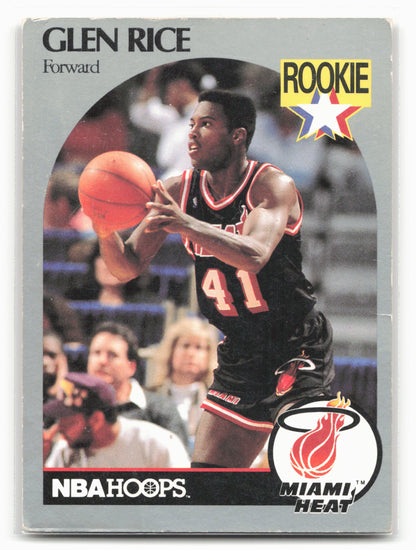 1990-91 Hoops #168 Glen Rice