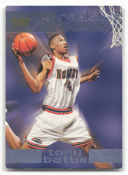 1997-98 Fleer #2RS Tony Battie Rookie Sensations