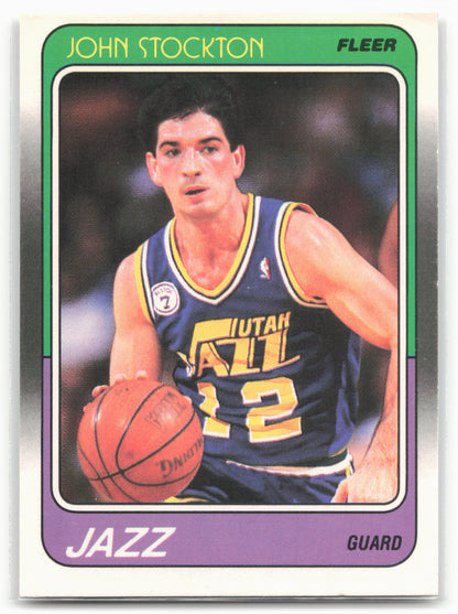 1988-89 Fleer #115 John Stockton