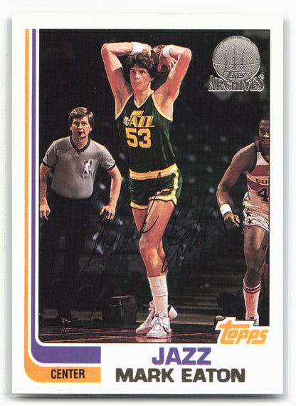 1992-93 Topps Archives #25 Mark Eaton Gold