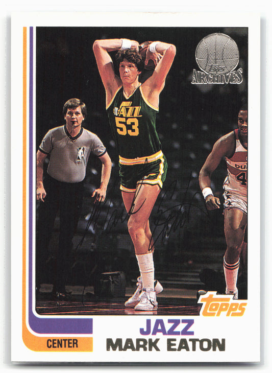 1992-93 Topps Archives #25 Mark Eaton Gold