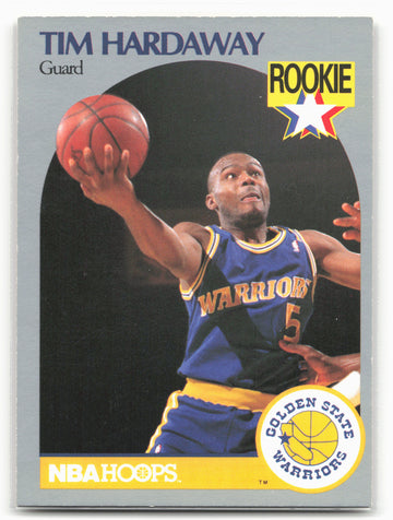 1990-91 Hoops #113 Tim Hardaway