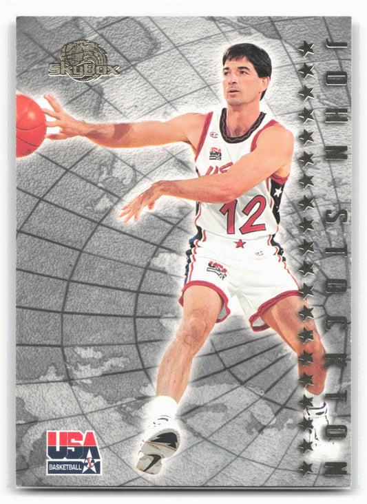 1995-96 SkyBox Premium #U10 John Stockton USA Basketball