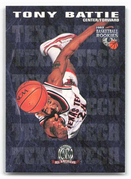 1997 Score Board Rookies #65 Tony Battie
