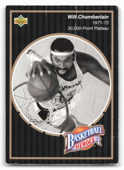 1992-93 Upper Deck #16 Wilt Chamberlain Basketball Heroes: Wilt Chamberlain