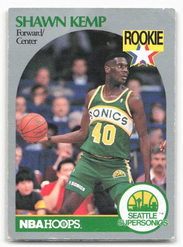 1990-91 Hoops #279 Shawn Kemp
